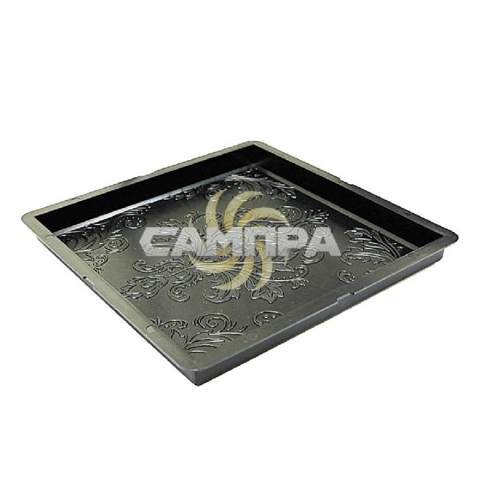 Форма С10 Квадрат Барокко 30х30х3 см
 фото 2