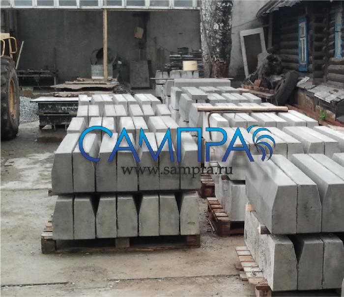 Форма Бордюр дорожный 100х30х15 см фото 4