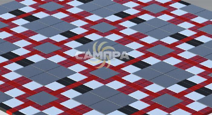 Форма 30х30х4,5 шагрень фото 4